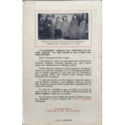Mémoire en défense (contre ceux qui m'accusent de falsifier...