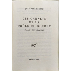 Les carnets de la drole de guerre novembre 1939-mars 1940 -...