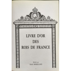 Livre d'or des rois de France et des reines de France