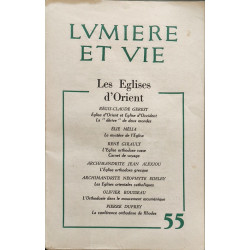 Lumière et Vie N°55 tome X - les églises d'orient