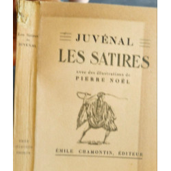 Les Satires de Juvénal - numéroté - illustrations de pierre noël