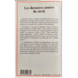Dernières annees du siecle