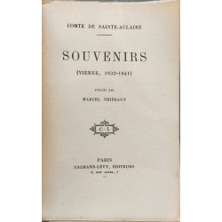 Souvenirs (Vienne 1832-1841)