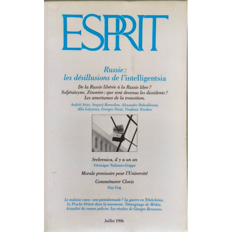 Russie : les désillusions de l'intelligentsia