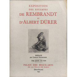 Exposition des estampes de Rembrandt et d'Albert Dürer