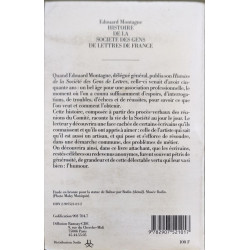 Histoire de la societe des gens de lettres