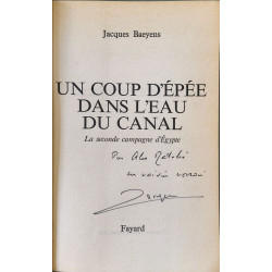 Un coup d'épée dans l'eau du canal la seconde campagne d'egypte...