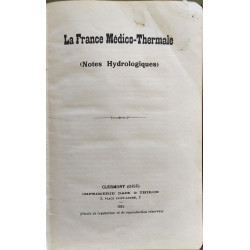 La France Médico-Thermale
