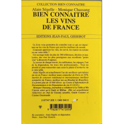 Bien Connaître les Vins de France. du Terroir à la Table