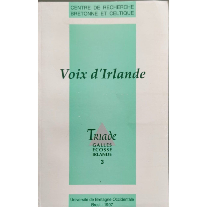 Triade N°3 - Voix d'irlande - hommage à roger chatalic