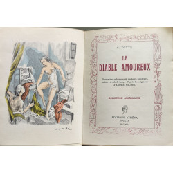 Le Diable Amoureux - numéroté - illustrations d'andré michel
