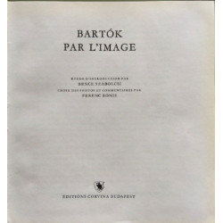 Bartók par l'image