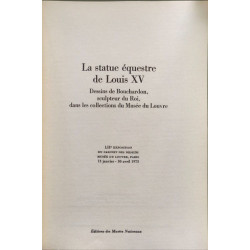 La statue équestre de Louis XV