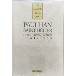 Correspondance : Paulhan Saint-Hélier 1941-1955