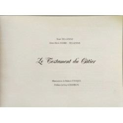 Le testament du cotier ( illustrations de robert fouque