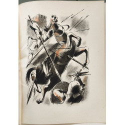 Tristan et Iseut - numéroté - 10 hors-texte en couleurs de J.CAMUS