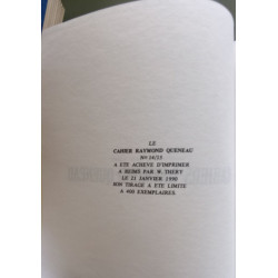 Cahiers raymond queneau n° 14-15 / raymond Queneau au havre