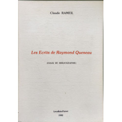 Les Écrits de Raymond Queneau - numéroté - dédicacé pour jean lescure