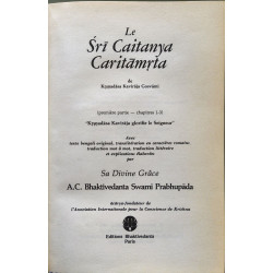 Le Śrī Caitanya Caritāmr̥ta - I