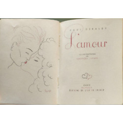 L'amour - Numéroté - illustrations de georges lepape