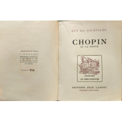 Chopin ou le poète - numéroté (sur vélin)
