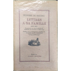 Lettres à sa famille 1809-1850