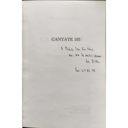 Cantate 103 - dédicacé par l'auteur