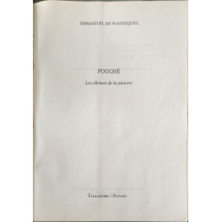 Fouche Les silences de la pieuvre