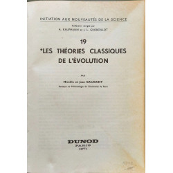 Les théories classiques de l'évolution