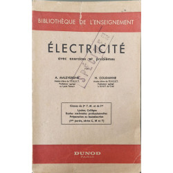 Électricité avec exercices et problèmes