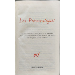 Les Présocratiques