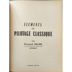Éléments de pilotage classique