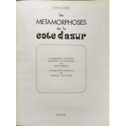 Les métamorphoses de la côte d'Azur