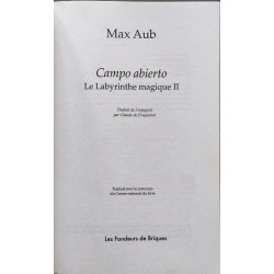 Campo Abierto le Labyrinthe Magique T 2