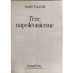 L'ère napoléonienne