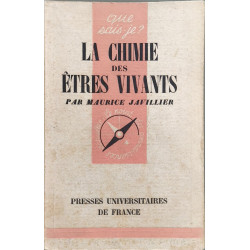 La chimie des êtres vivants