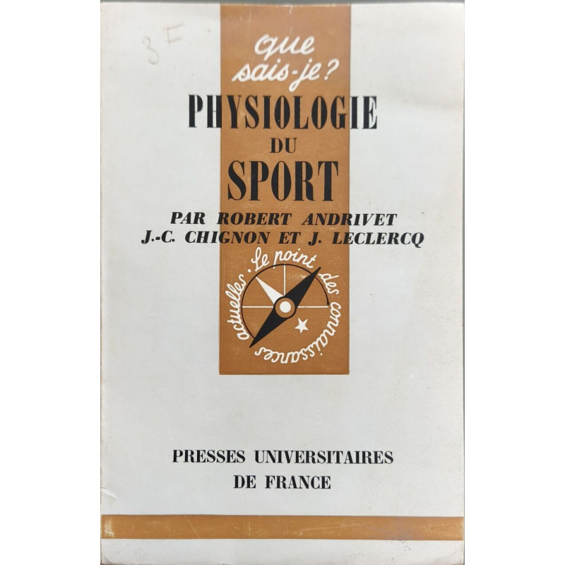 Que sais-je? Physiologie du sport