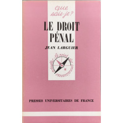 Le droit pénal