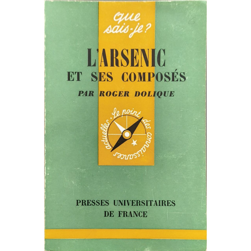 L'arsenic et ses composés