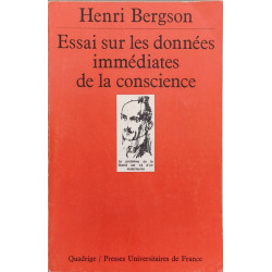 Essai sur les données immédiates de la conscience