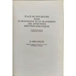 Place du psychiatre dans le diagnostic et le traitement des...