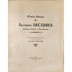 Œuvres Choisies de Jacques Jacques