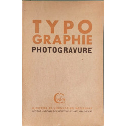 Typographie Photogravure préface de M. A. Bargilliat