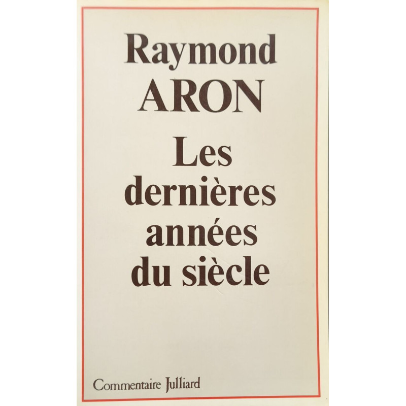 Dernières annees du siecle