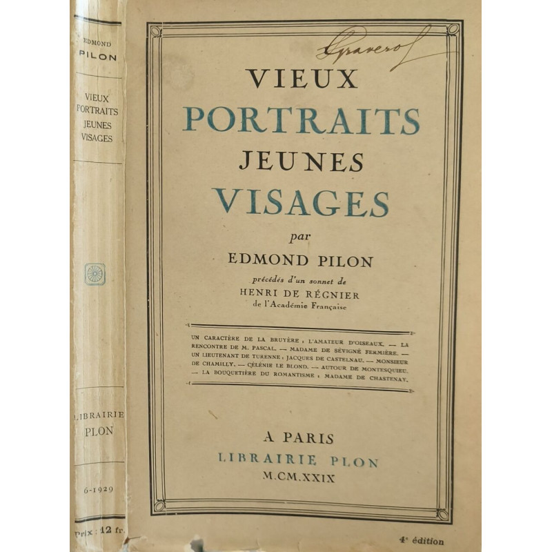 Vieux portraits Jeunes visages