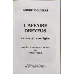 L'affaire Dreyfus revue et corrigée