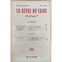 La revue du caire n°246