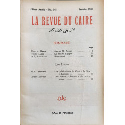 La revue du caire n°245