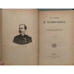 Le Colonel de Villebois-Mareuil et la guerre Sud-Africaine