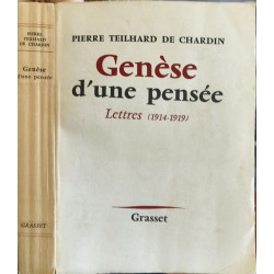 Genèse d'une pensée - lettres 1914-1919